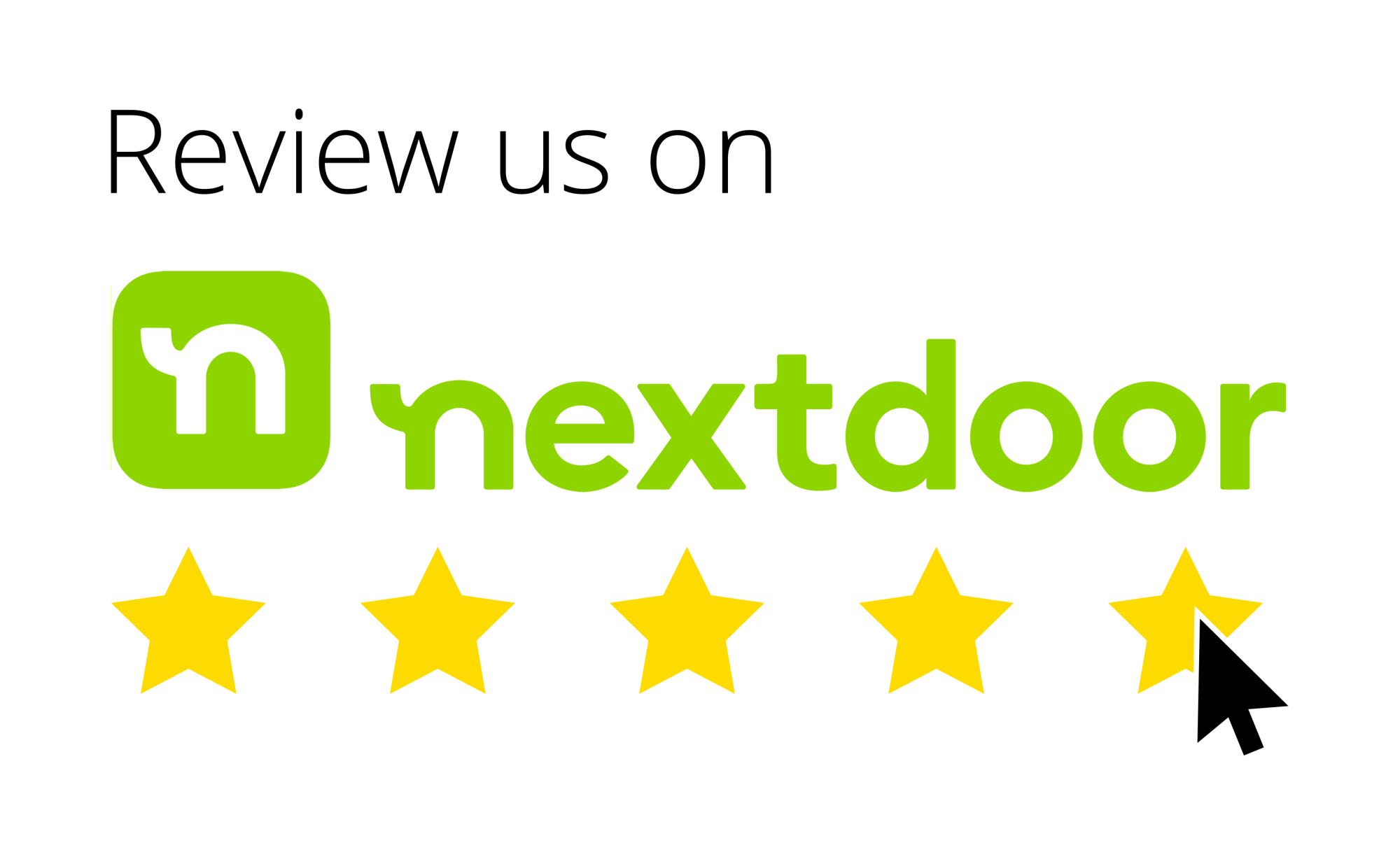 nextdoor review link
